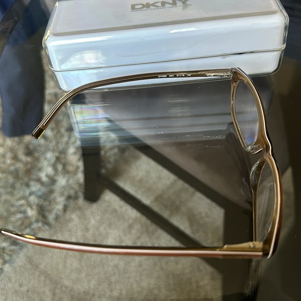 DKNY Caramel Reading Glasses 1.0 - Picture 7 of 15